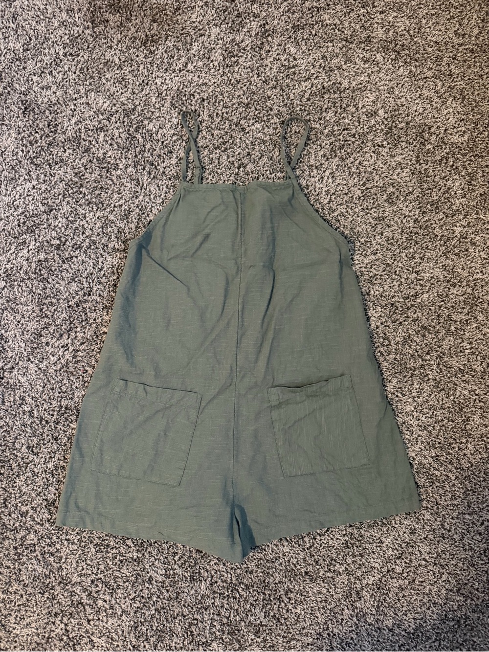 Roxy Green Sleeveless One-Piece Romper
